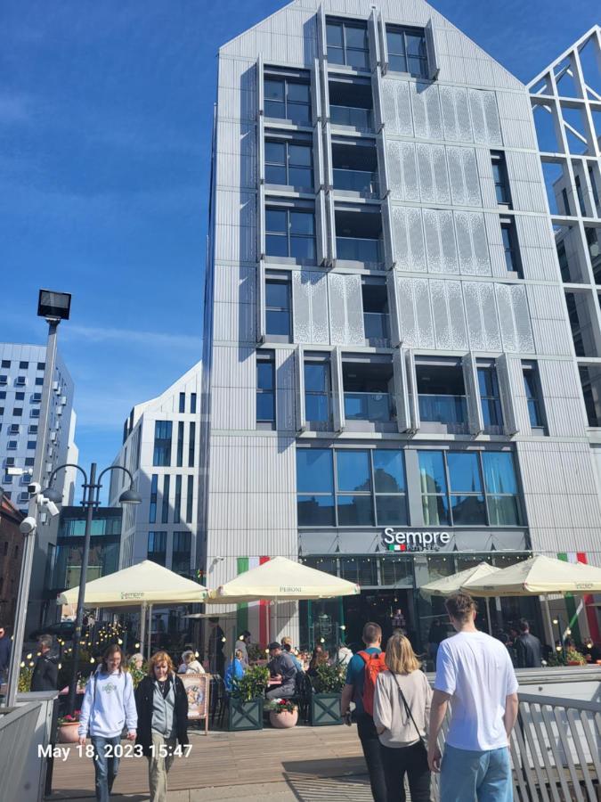Marin Exclusive Apartment & Private Garage 格但斯克 外观 照片